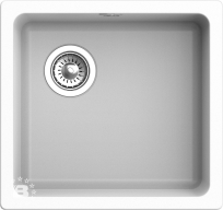 RIVELATO Мойка BERKANA 45 подст.монтаж 1-чаш 485*455 brina арт.BK-45 brina