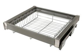 DX003-800 Выдвижная полка многофункциональная 790*120*470 графит/хром