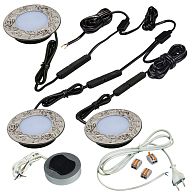 Комплекты LED подсветки из 3-х светильников (верх)