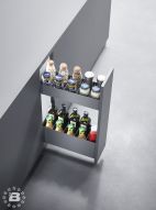 Бутылочница DTC PURE-PRO HK KB=200мм, глубина 450мм, 40кг, серая