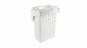 HAMPER LF45 Корзина для белья откидная, 1 емкость (35л), цвет белый