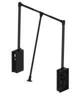 Пантограф LIFTER Basic 645-930 металл / пластмасса черные (TA01.0073.08.055)