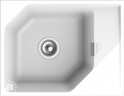 RIVELATO Мойка LOCUS 65  1-чаш 650*500 brina арт.LS-65 brina
