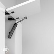 2000988025543 Подъемный механизм TOP STAY SE PUSH индекс нагрузки 200-1000, высота h=240-600 мм (SE2FAL01,А08) черный