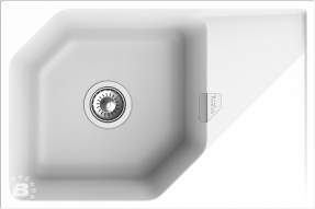 RIVELATO Мойка LOCUS 75  1-чаш 750*500 brina арт.LS-75 brina