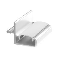 LED Профиль 4462 для верхней базы Серебро /БРАШ с рассеивателем, L-4050 (4100)