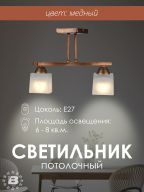 Потолочный светильник P9484-2 CP 000027430