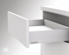 Ящик Flowbox с доводчиком, высота 106 мм, глубина 350мм Белый Стандарт