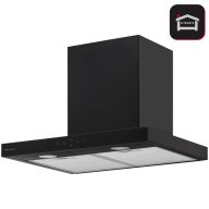 ONYX 600 GLASS BLACK S вытяжка кухонная