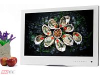 2000187982227 Встраиваемый Smart телевизор для кухни AVS240WS (белая рамка) арт.11124 - фото