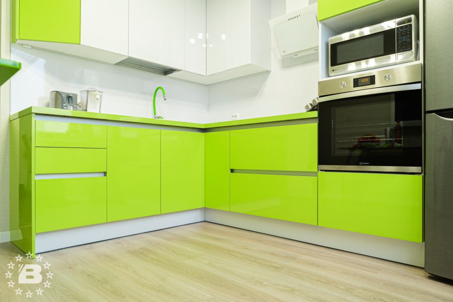 Кухня цвета лайм, фото, дизайн интерьера | Все о дизайне и ремонте дома