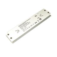 Источник питания стаб. напр. для LED IP44, 220VAC/12VDC, max 60Вт,( ДО 6м ЛЕНТЫ 2835 ), тонкий пласт.корп. с крышками, 238х55х16,5мм (06.800.01.606)