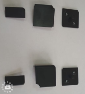 Комплект заглушек Квадро Черный