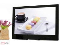 2000187982234 Встраиваемый Smart телевизор для кухни AVS240WS (черная рамка) арт.11024 - фото
