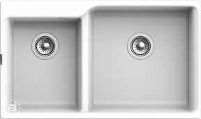 RIVELATO Мойка AXEL 90D  2-чаши 870*520мм brina арт.X-90D brina