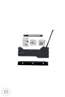 Механизм открытия фасада от нажатия с доводчиком JET TOUCH, усиленный, нагрузка до 20кг, чёрный