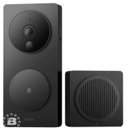 Видеодомофон Aqara Smart Video Doorbell G4, в составе комплекта модели SVD-KIT1 с повторителем Chime Repeater модели SVD-C04