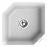 RIVELATO Мойка LOCUS 50  1-чаш 500*500 brina арт.LS-50 brina